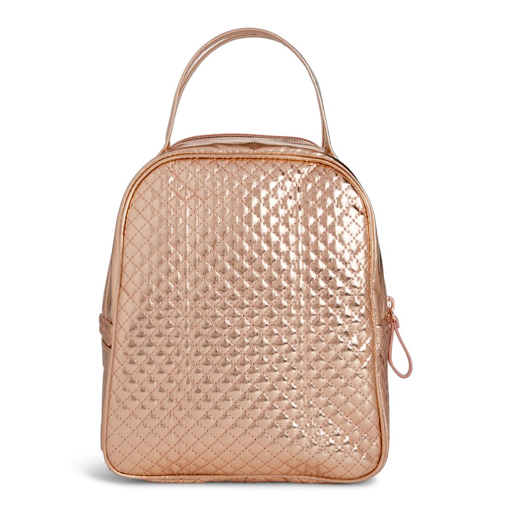 vera bradley rose gold lunch box