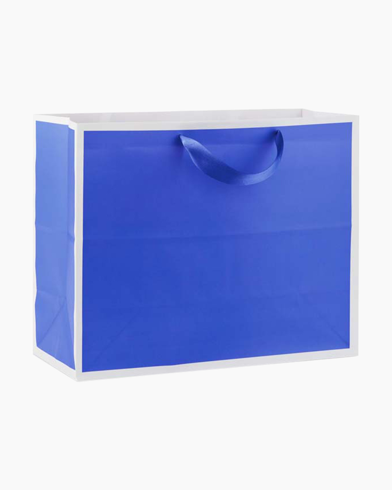 large purple gift bags