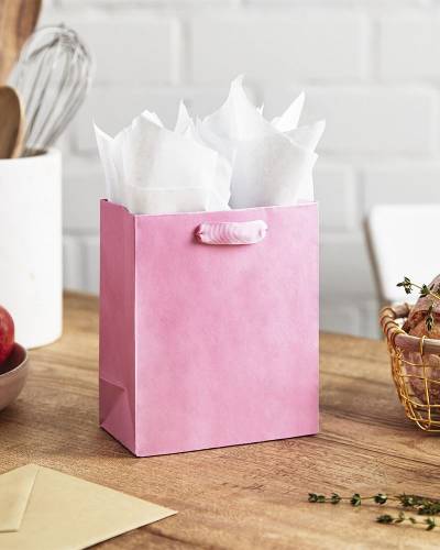 Buy Tasche Paper Products Pink Dotted Paper Gift Bags For Baby Shower  Return Gift And Small Presents (17.78 x 7.62 x 22.86 cm) Pack Of 80 Online  at Best Prices in India - JioMart.