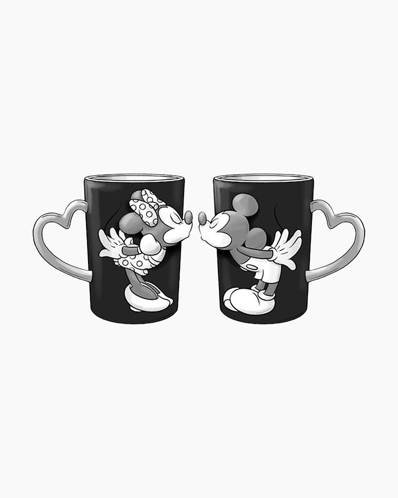 Disney Mickey Mouse Holiday Stoneware Mugs - Set of 2