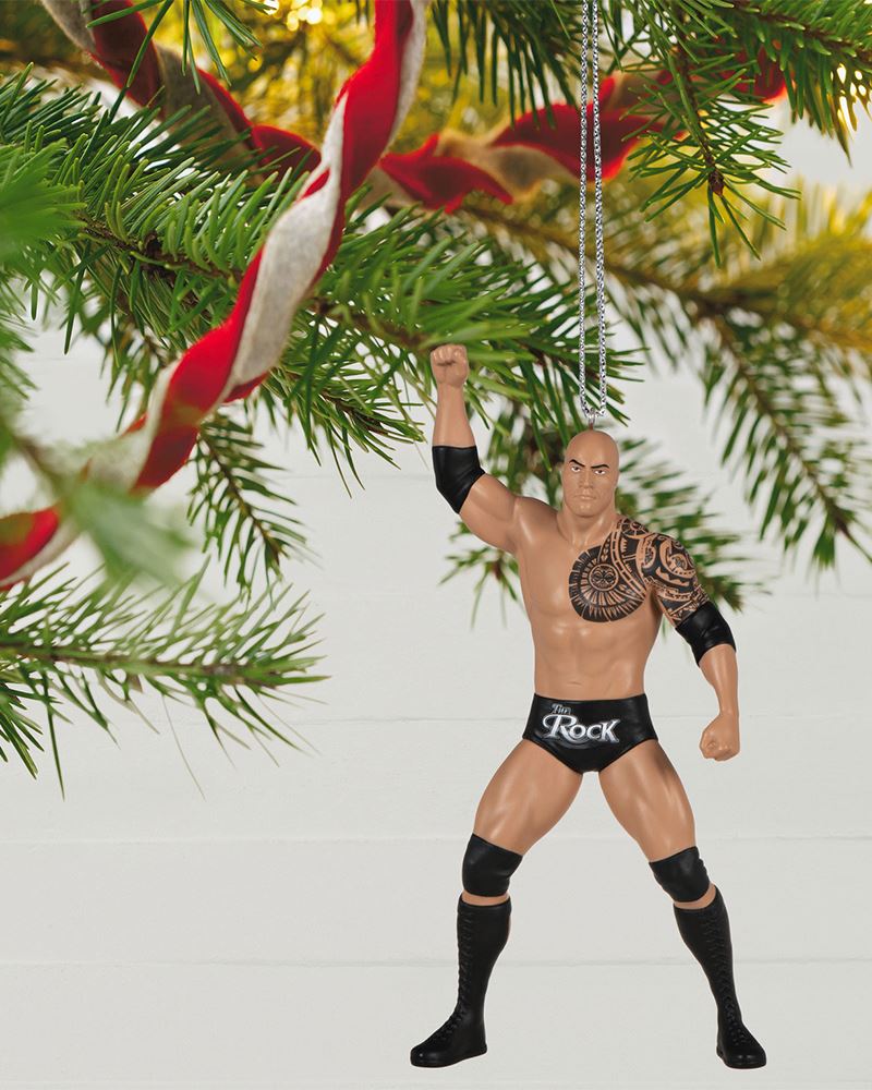 Hallmark 2023 WWE The Rock Ornament