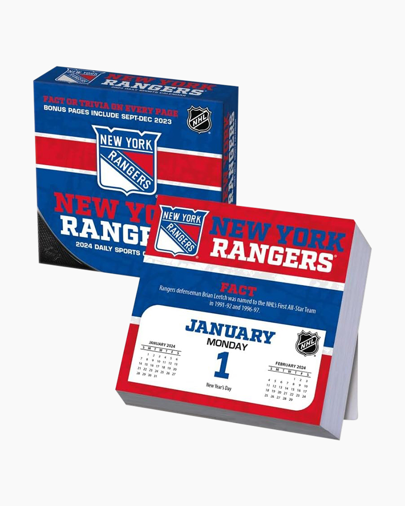New York Rangers 2024 Team Calendar