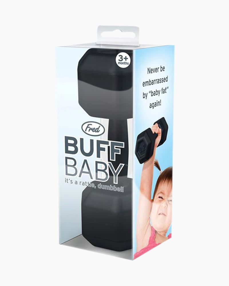 BUFF BABY - Dumbbell Rattle – Genuine Fred