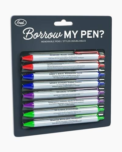 🌈Colored Funny Working Pen Set for Sarcastic Souls🤣