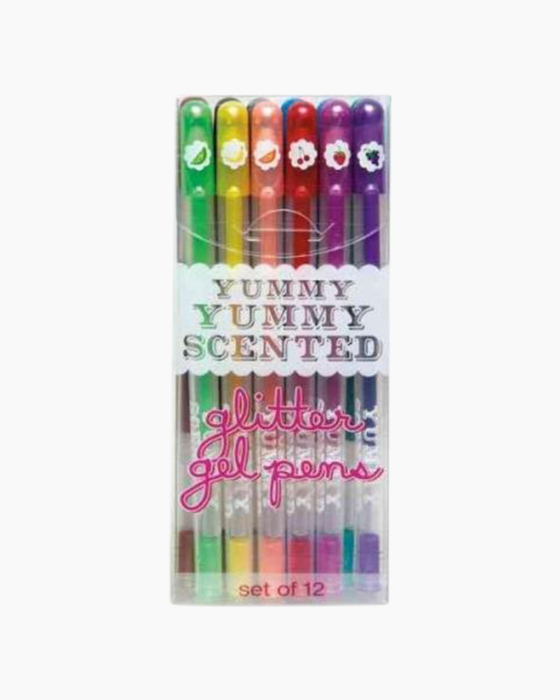 Ooly Oh My Glitter! Retractable Glitter Gel Pens (Set of 12)