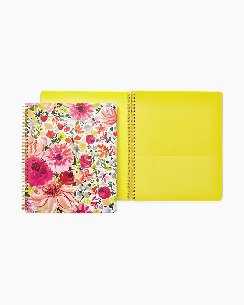 kate spade NEW YORK Large Spiral Notebook in Dahlia | The Paper Store