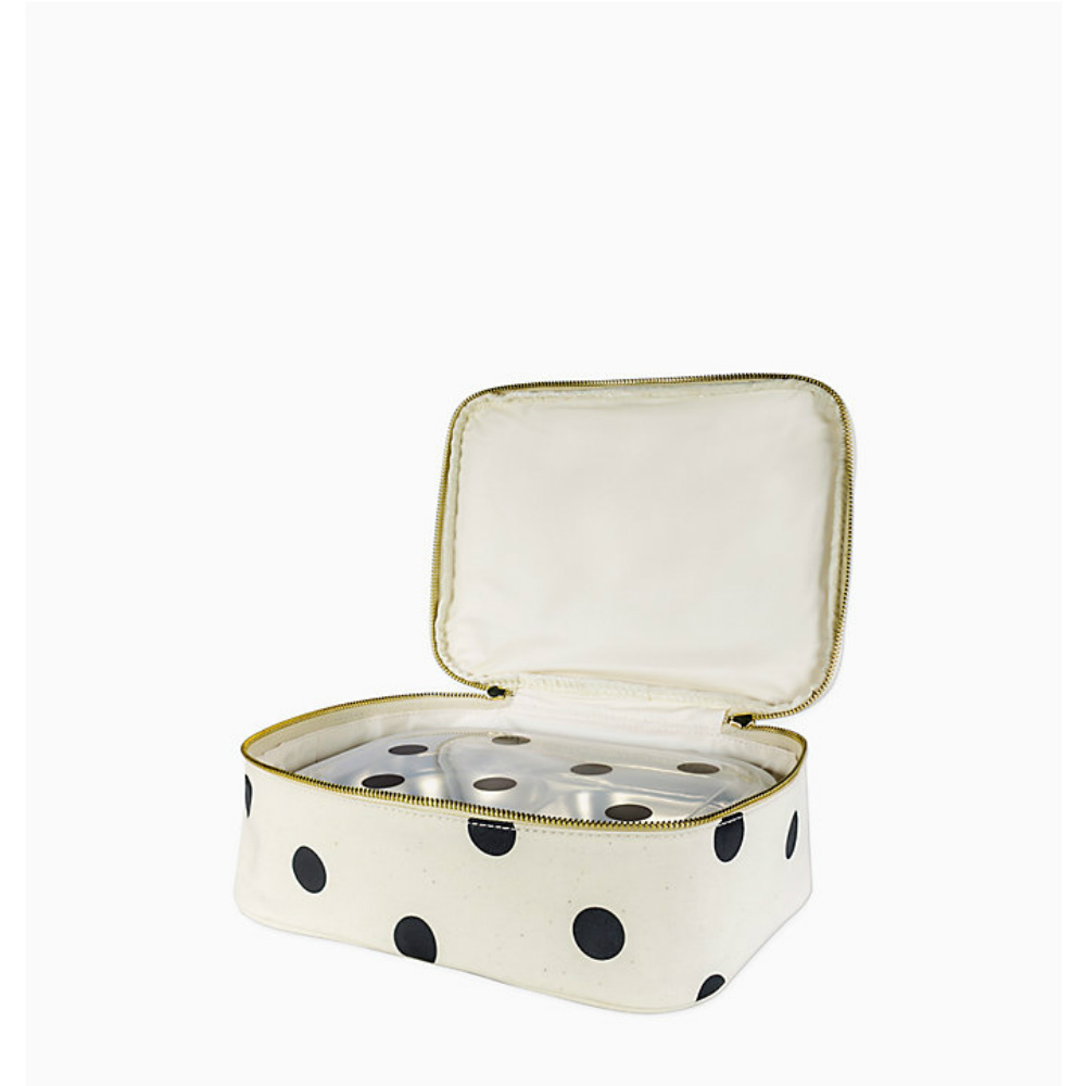 kate spade polka dot lunch box