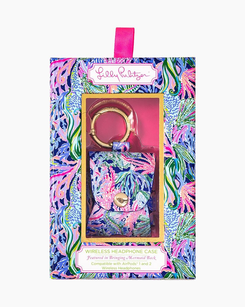 Lilly Pulitzer Happy as a Clam Slim Water Bottle