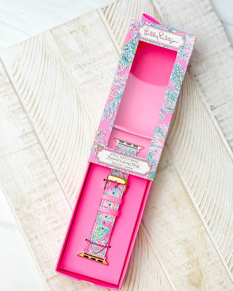 Lilly inspired apple hot sale watch bands