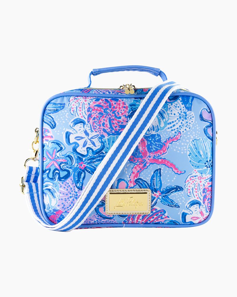 Lilly Pulitzer Baja Clutch Bag sold with Set of 3 Bracelets