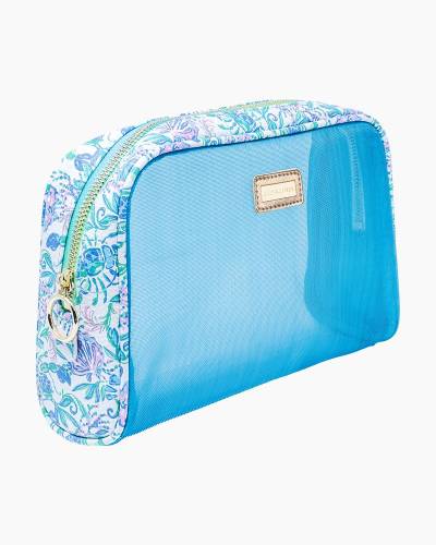 NWT Lilly Pulitzer Sarai Mermaid Travel Pouch outlet Set