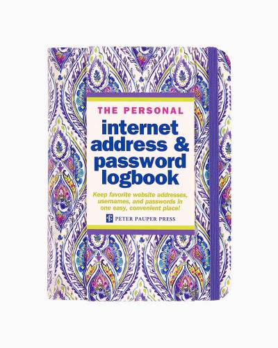 The Personal Internet Address & Password Logbook (Black) – Peter Pauper  Press