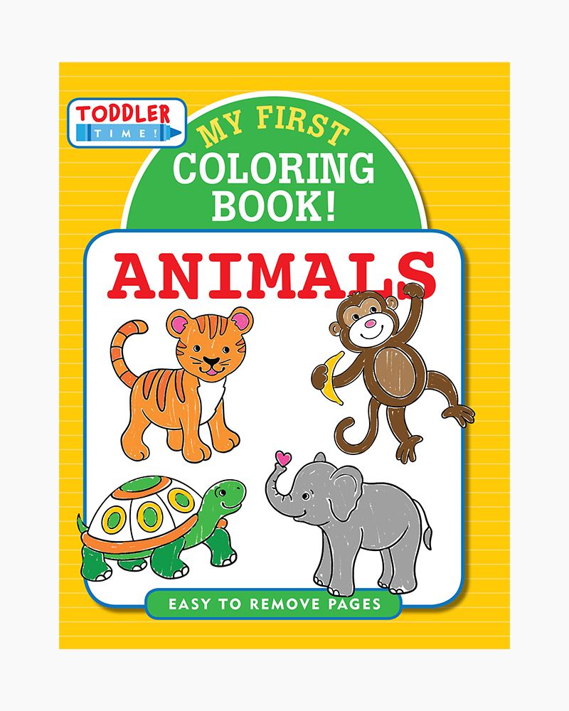 Download Peter Pauper Press My First Coloring Book Animals The Paper Store