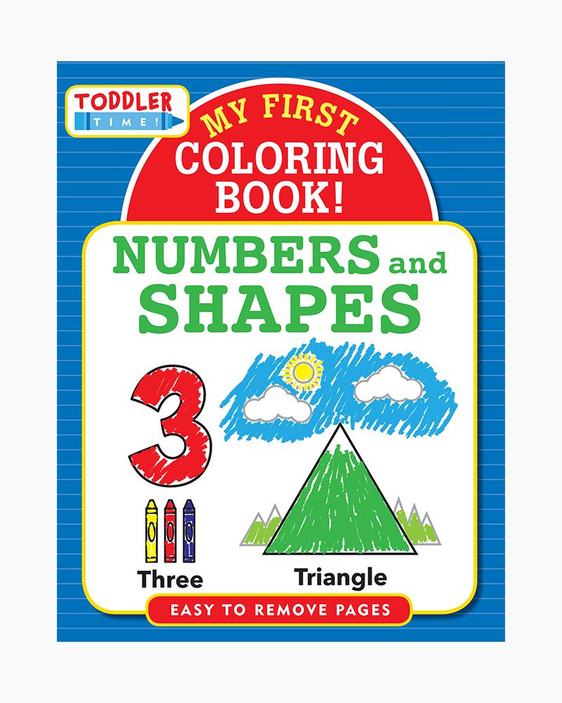 Download Peter Pauper Press My First Coloring Book Numbers And Shapes The Paper Store