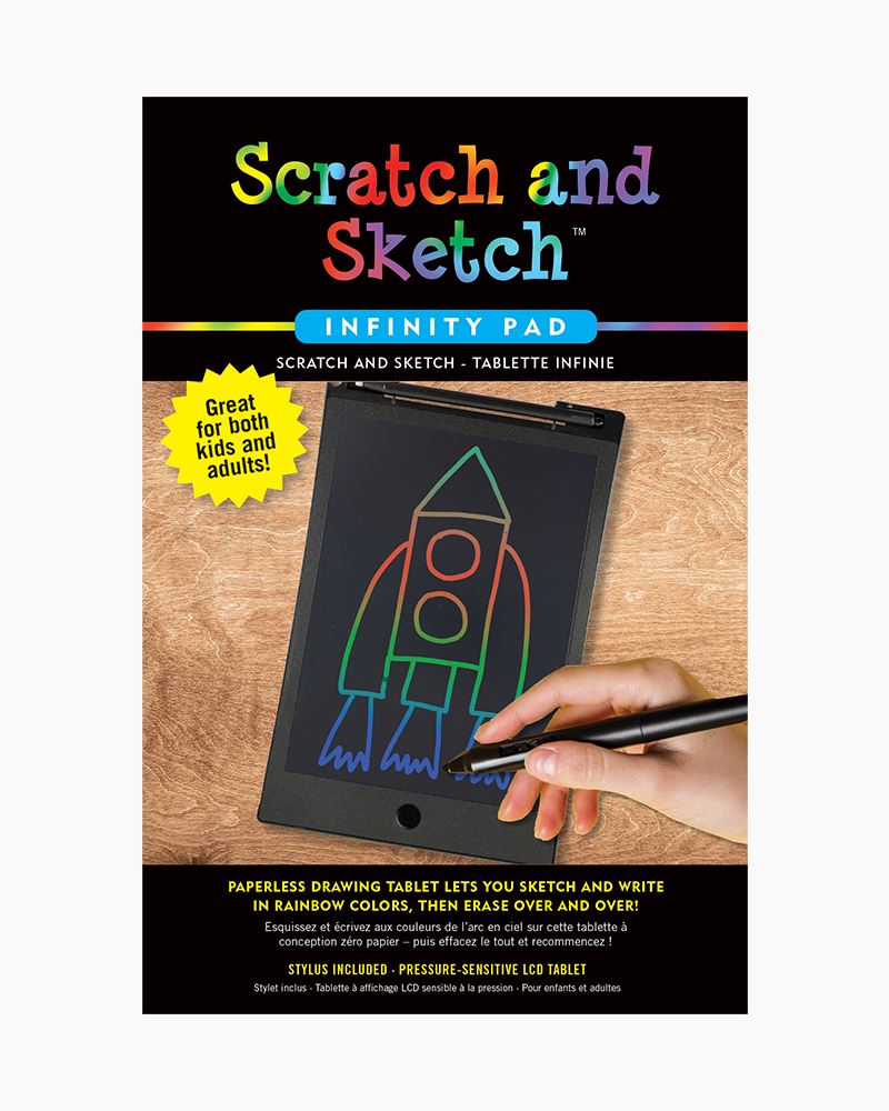 Fine Art Scratch and Sketch Cool Art Activity Book for Budding Fine Artists  of All Ages (1 Wooden Stylus) - Walmart.com