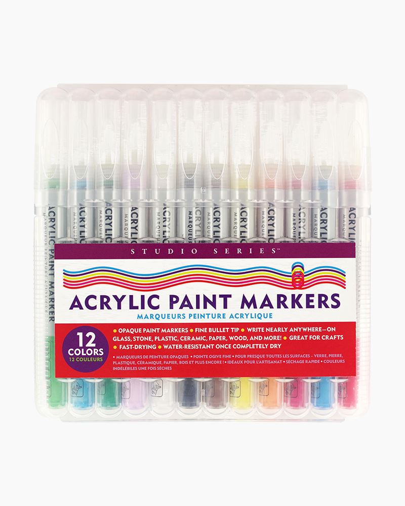 Studio Series Watercolor Brush Pens - Set of 24 by Peter Pauper Press