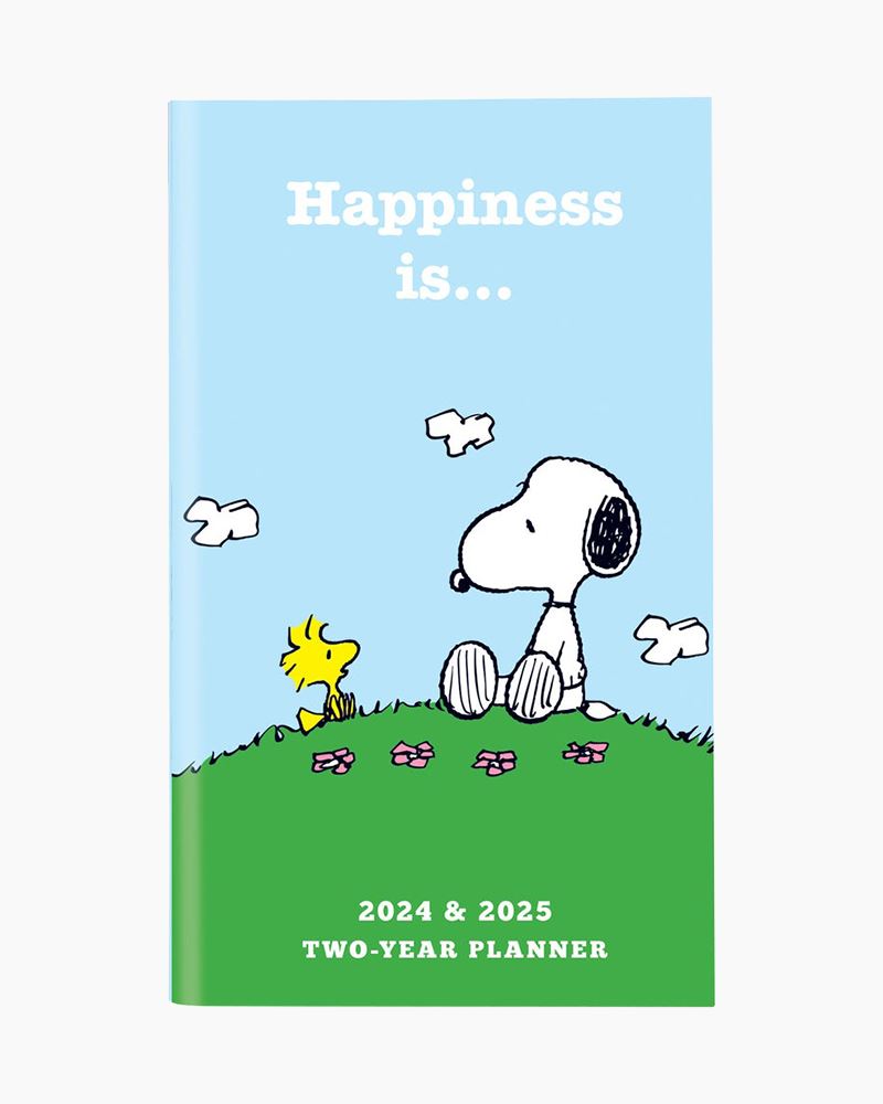Graphique de France Peanuts Happiness Is... 2024-2025 2-Year Pocket Planner  The Paper Store