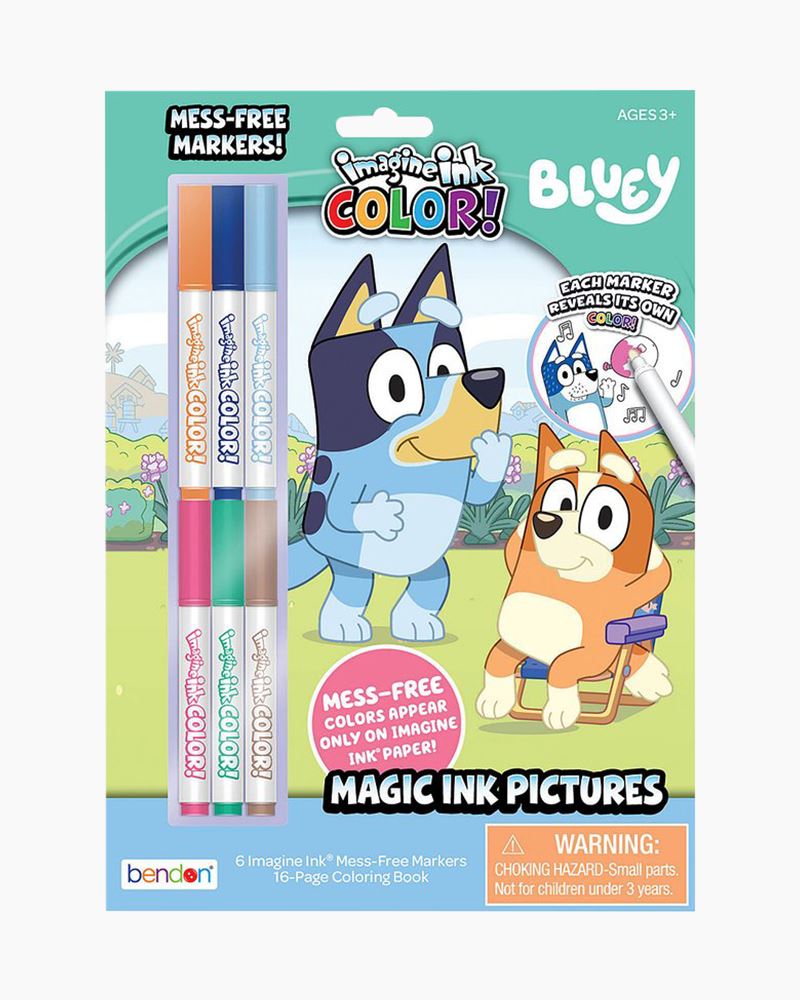 Crayola Bluey Color Wonder Coloring Set, 18 Bluey Coloring Pages, Mess Free  Coloring for Toddlers, Bluey Toys & Gifts for Kids