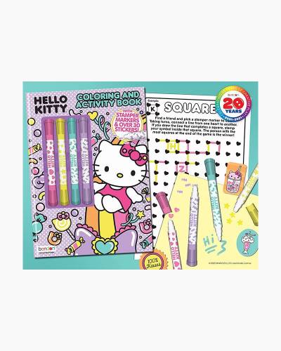 Bendon Hello Kitty Coloring and Activity Book with Stamper Markers