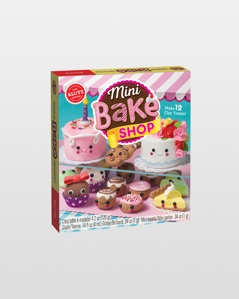 Original Stationery Mini Sweets & Desserts Air Dry Clay Kit with Air Dry Clay for Kids in All The Colors You Need and More in This DIY Craft Kit T