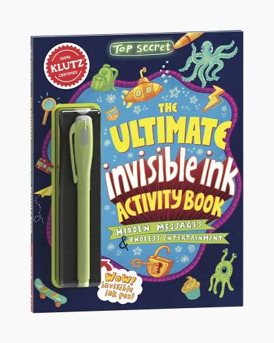 Top Secret: The Ultimate Invisible Ink Activity Book (Klutz