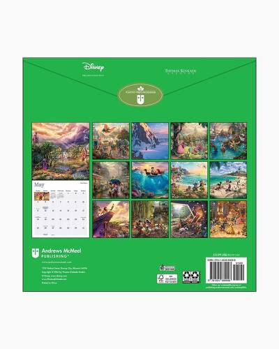 Thomas Kinkade Disney Dreams: Original Art deals Retired Calendar