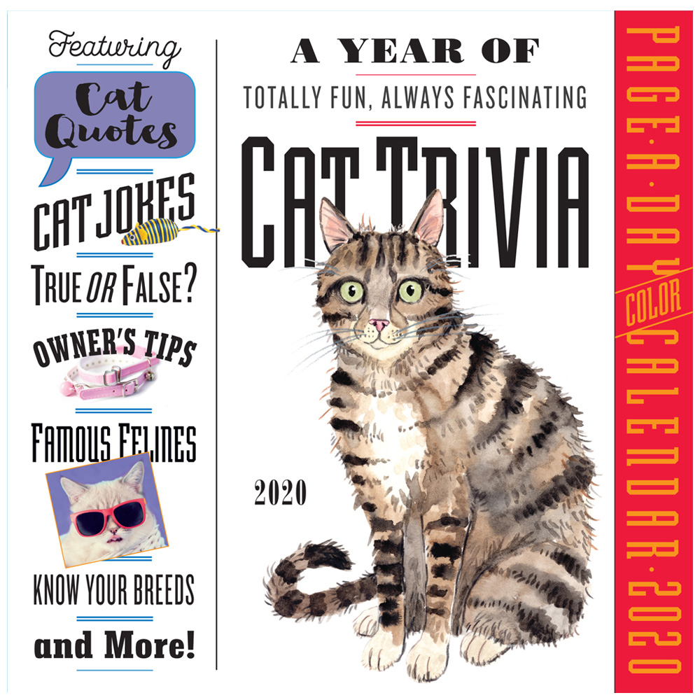 Workman Publishing Cat Trivia 2019 Daily Desk Calendar The Paper