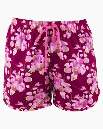 Hello Mello Floral Brushstrokes PJ Shorts | The Paper Store