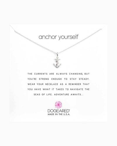 Dogeared 2025 anchor necklace