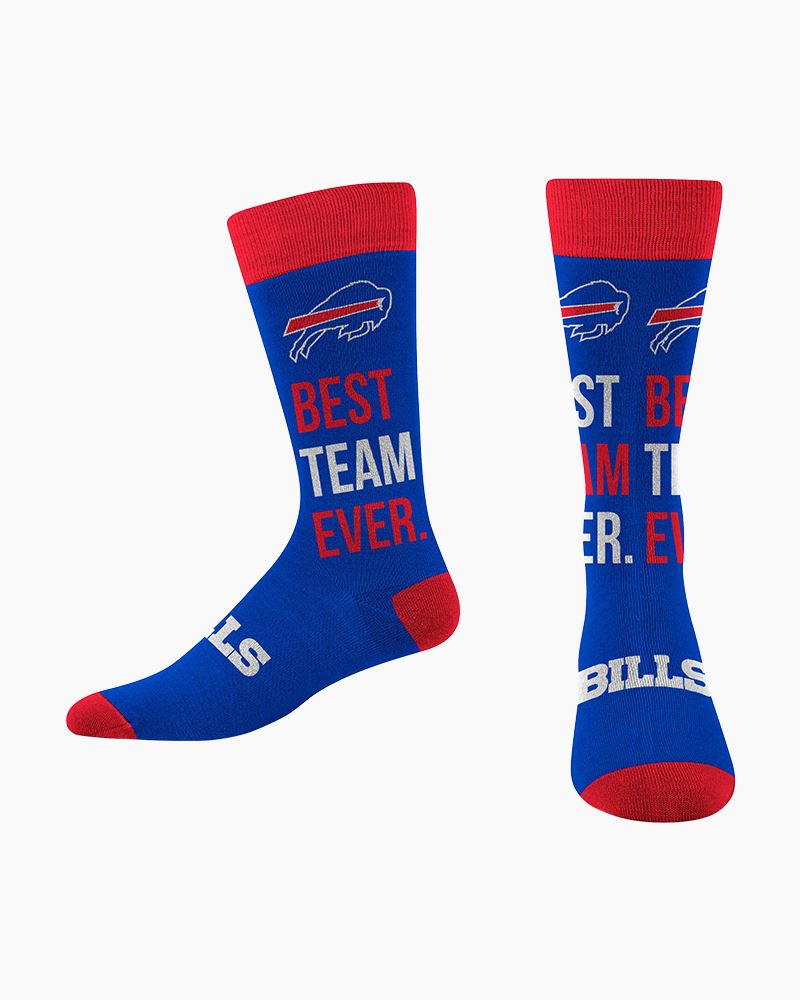 Buffalo Bills Breakout Premium Crew Socks – For Bare Feet