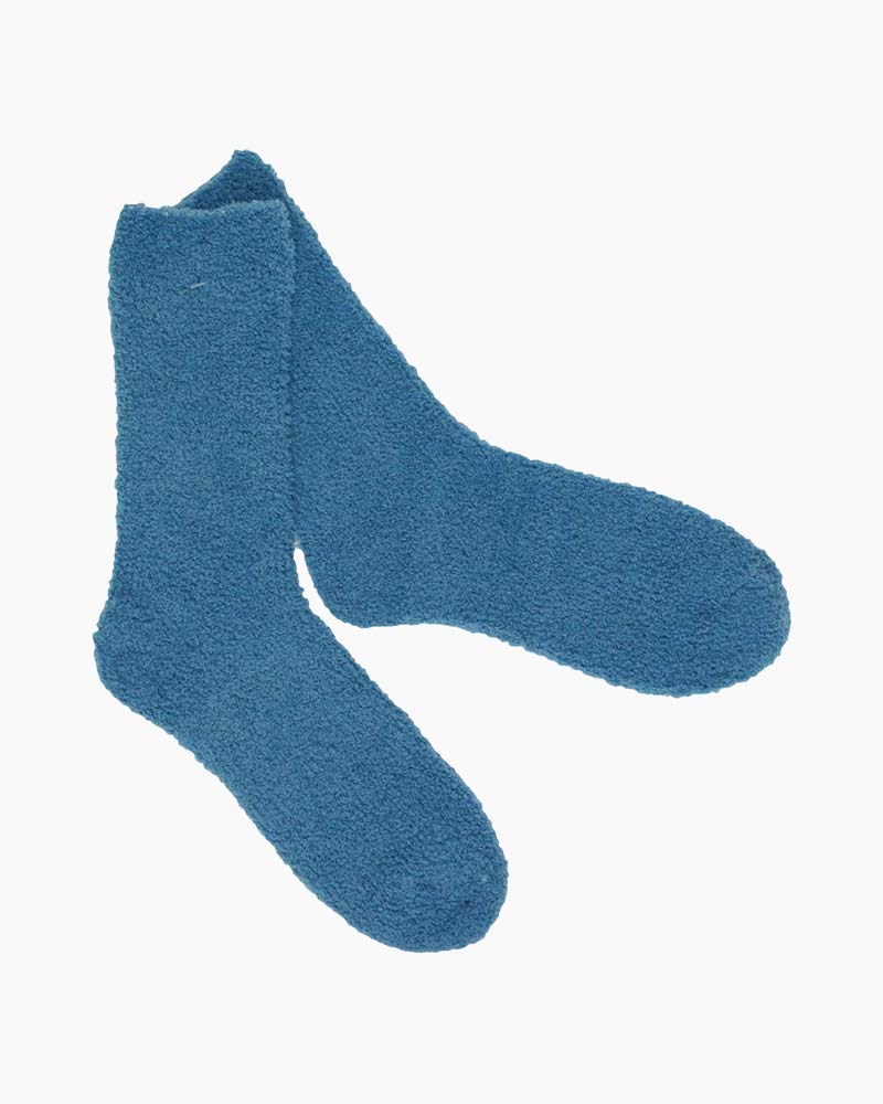 Mia + Tess Designs ™ Exclusive Blue Soft Butter Socks | The Paper Store