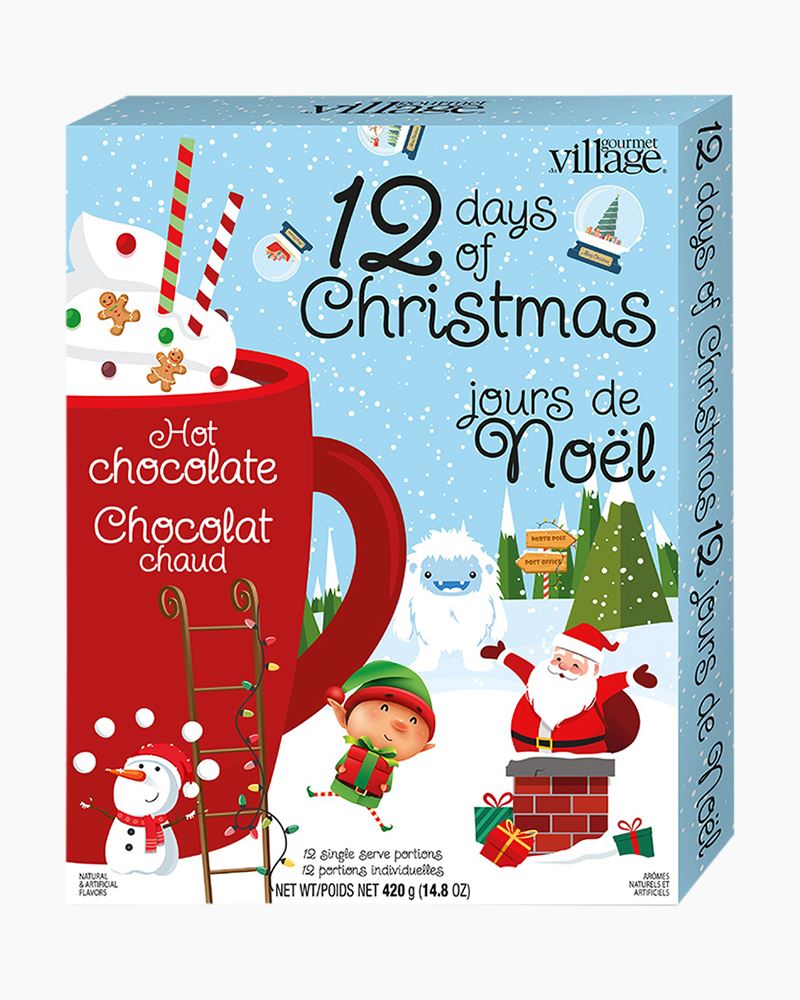 Astor Chocolate 12 Days of Christmas Holiday Advent Calendar