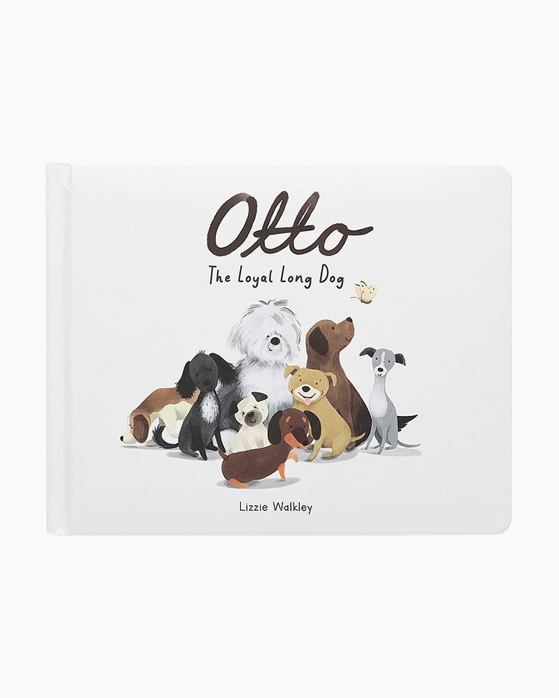 Long The Otto Store Dog Paper Book Jellycat Loyal | The