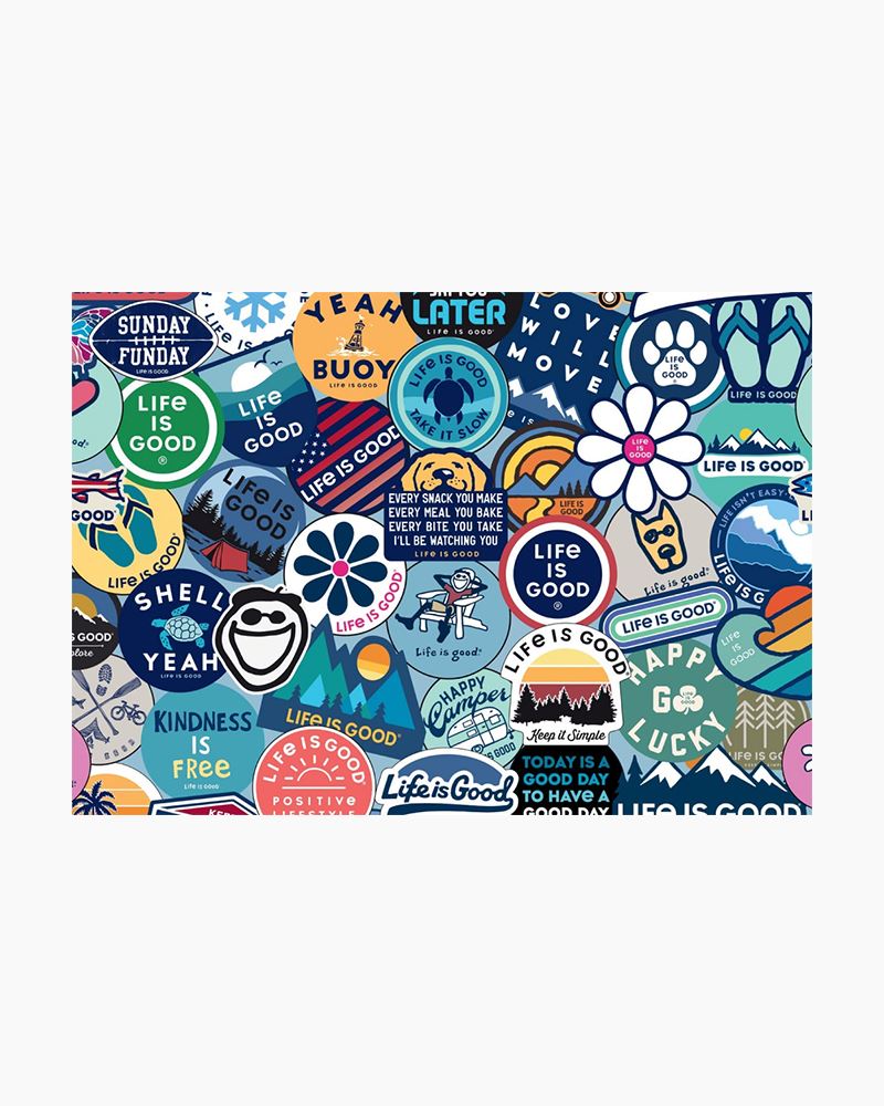 Buffalo Games Sticker Collage 300 Piece Jigsaw Puzzle