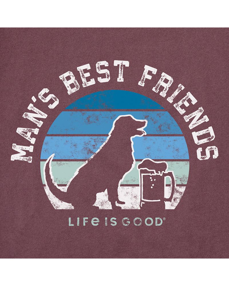 Life Is Good Men's Yeti for Winter Long Sleeve Crusher Tee