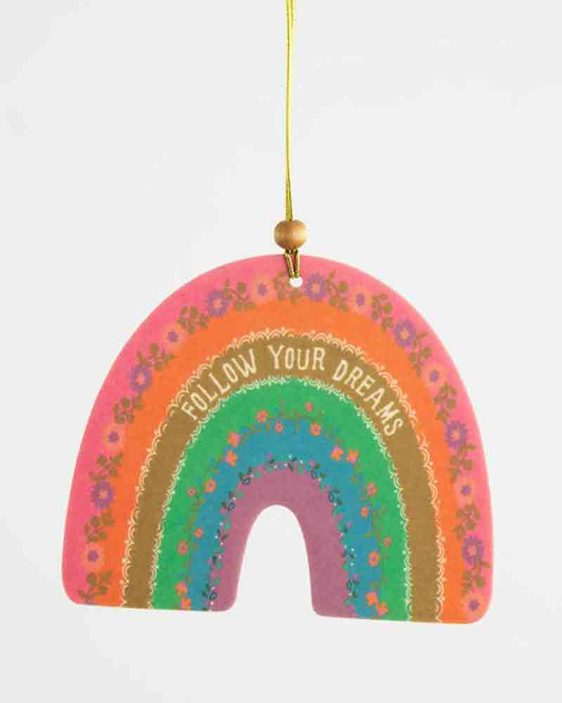 Follow Your Dreams Rainbow Air Fresheners Set Of 3 - 