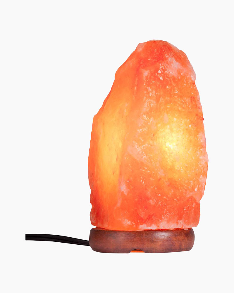 salt lamp crystal cleansing