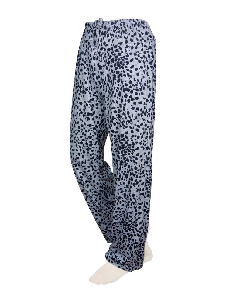 Fashion by Mirabeau Women's Grey Spots Pajama Set | The Paper Store