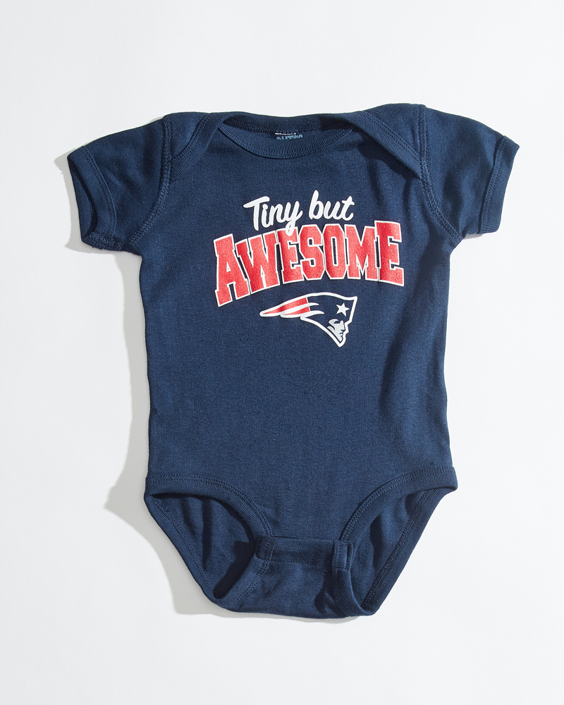 NFL Infant & Toddler Girls New England Patriots Long Sleeve Tee - 12mo