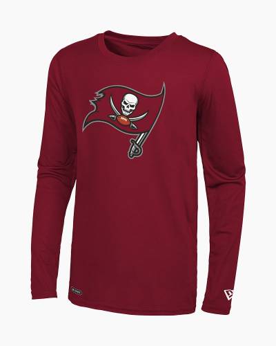 47 Women's Tampa Bay Buccaneers Jada Grey Long Sleeve T-Shirt