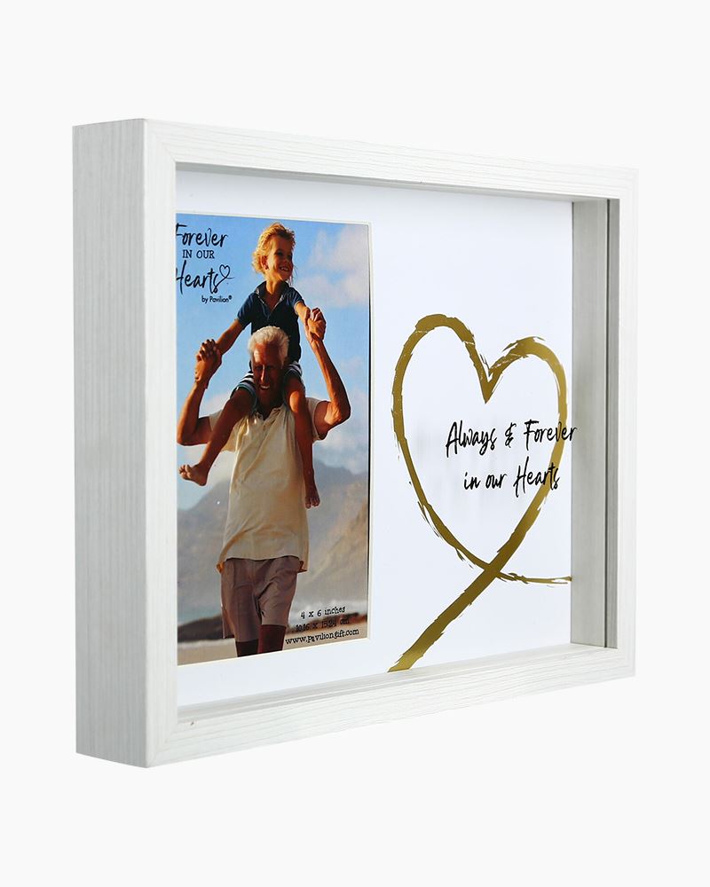 Pavilion - Friends - MDF & Glass Shadow Box Frame, Holds 4 x 6