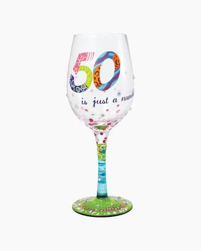 Numero Wine Glass