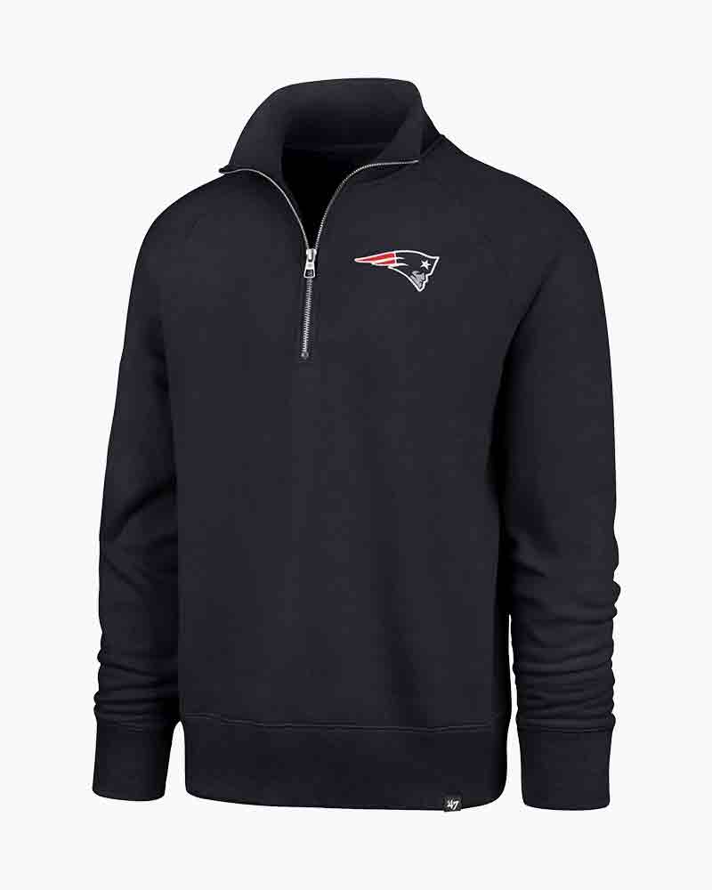 patriots quarter zip sweatshirt