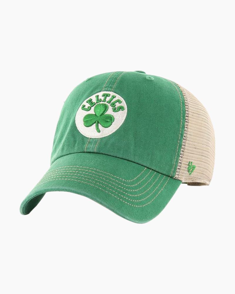 47 Brand Boston Celtics, White, Baseball Cap