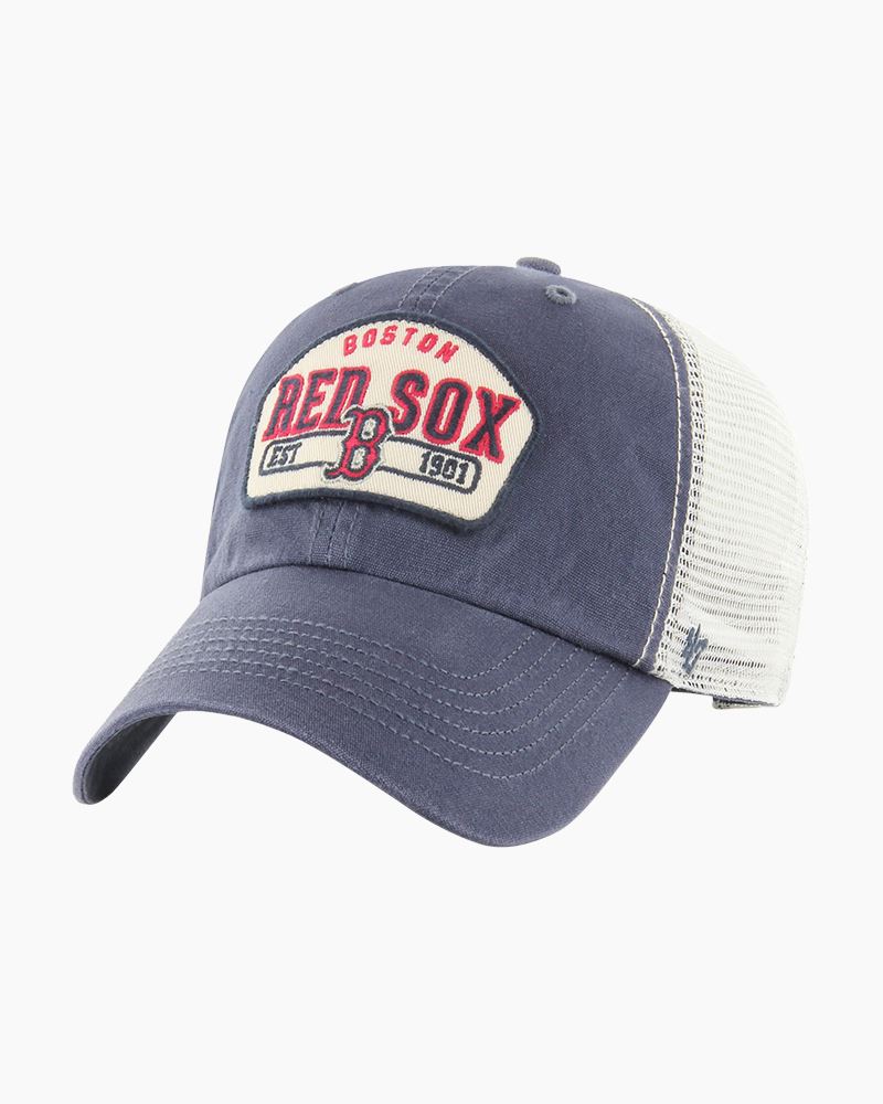 Men's '47 Black Boston Bruins Penwald Trucker Snapback Hat