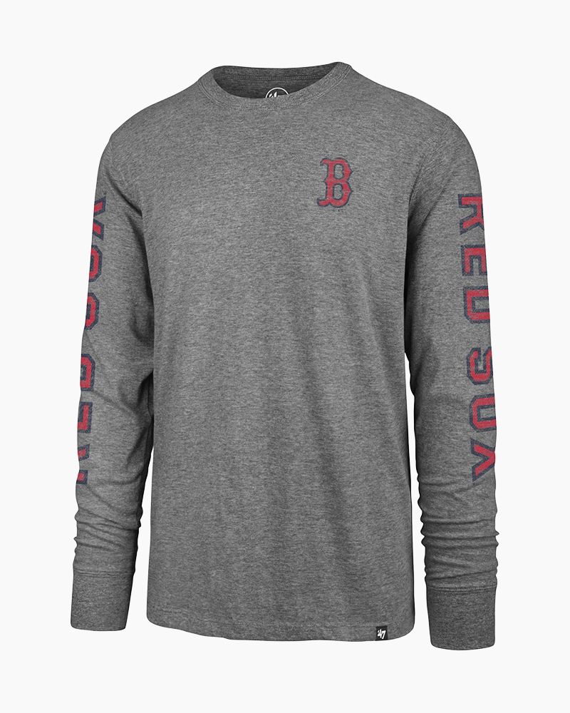 Boston Red Sox Triple Down Franklin Long Sleeve Tee