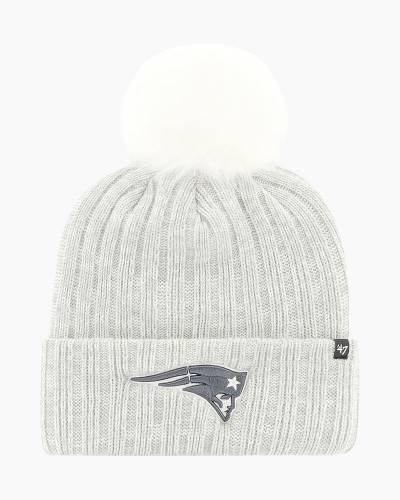 The Pats Beanie with Yarn Pom Pom, Patriots Beanie