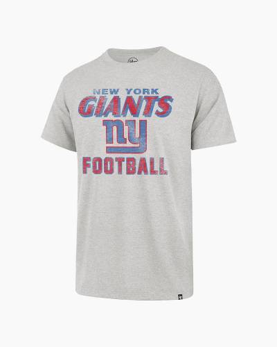 '47 Women's New York Giants Tomcat White Long Sleeve T-Shirt