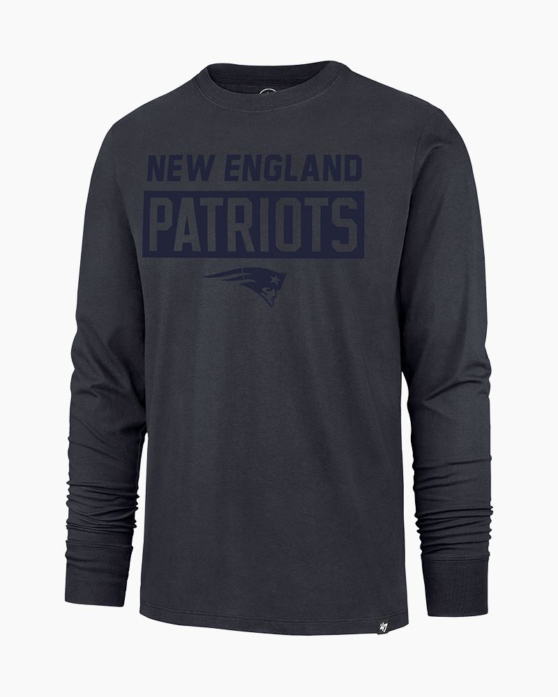 47 New England Patriots Cover Two Brex Long Sleeve Tee