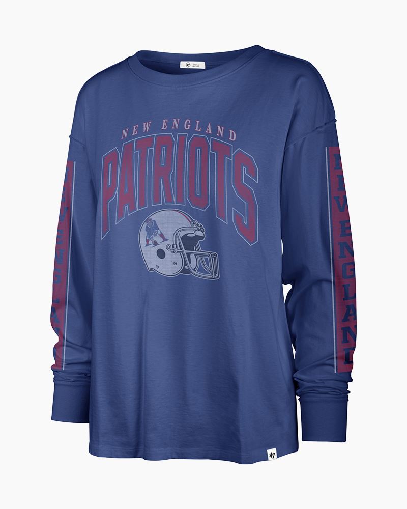 47 New England Patriots Cover Two Brex Long Sleeve Tee